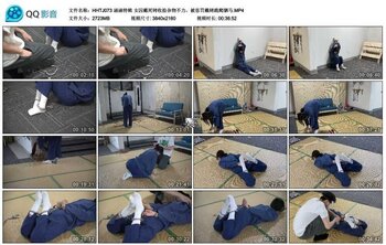 涵涵特辑 女囚戴死铐收拾杂物不力，被惩罚戴铐跪爬驷马