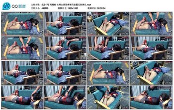 绳精病 丝滑女孩紧缚驷马放置无助挣扎