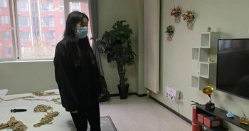 小安 女同好体验日式紧缚股绳行走惩罚靴子热裤