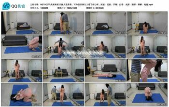 美束映画 长腿女犯荣荣，可怜的表情让人看了很心疼。抓捕，反扭，手铐，扎带，光脚