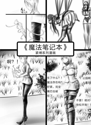 【shadow】《魔法笔记本》紧缚系列漫画 20P